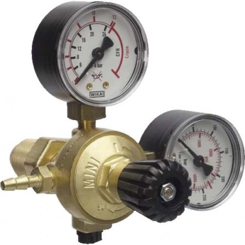 Riduttore Pressione Oxyturbo Attacco Maschio Per Argon Co2 Mix Per Saldatrice Tig Mig Pressione 300 Bar E In Uscita 4 Bar Bombole Ricaricabili 2-5-10
