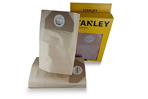 Stanley Sacchetti Filtro In Carta 50 L Per Aspiratori Solidi E Liquidi