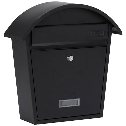 Sterling Mb06 - Cassetta Delle Lettere Classica 2, Colore: Nero