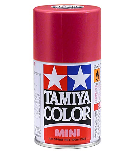Tamiya 85095-000 85095 - Vernice Acrilica Pure Metallic Red (Lucida), Ts-95, Bomboletta Spray Da 100 Ml