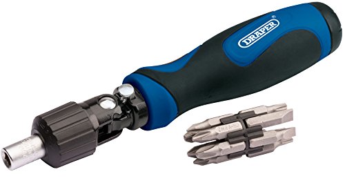 Draper 38124-Set Di Cacciavite A Cricco (11 Pezzi)