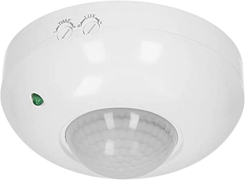 Miratic Sensore Di Movimento Per Luci Sensore Di Movimento Rilevatore Di Movimento Per Luci 360° Sensore Presenza Montaggio In Superficie Ø115 Mm 1200