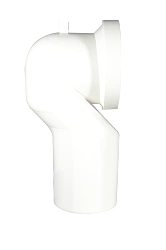 Ideal Standard - Multi Suites, Curva Tecnica Per Water, Raccordo Universale Per Scarichi A Pavimento In Pvc, Bianco