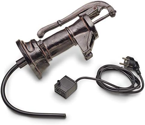 Aquanique Set Di Lancia Con Pompa A Sospensione Ssf 200I (200 L/H) | Gioco D'Acqua/Garghilè In Poliresina Con Pompa E Cavo Da 1,5 M