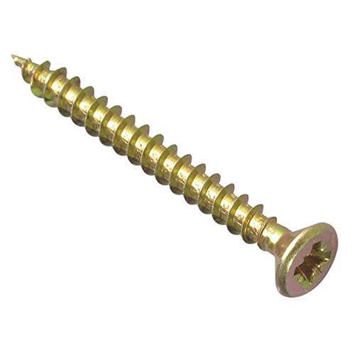 Bargainscrews - Confezione Da 200 Viti Multiuso, Ideali Per Essere Impiegate Su Pannelli Truciolari, Mdf, Pvc E Legno 4.5 X 45Mm