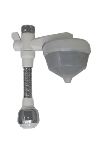 Siroflex 2652/1S Silver Uni 3-A Depuratore Acqua Domestico Made In Italy Con Cannuccia Flessibile Aeratore Doccetta Sirius | Depuratore Acqua Rubinett