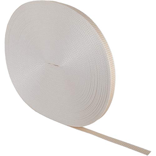 Schellenberg 11430 Cintino Per Tapparelle Avvolgibili 18 Mm X 50 M - Sistema Maxi, Cinghia Tapparella Beige