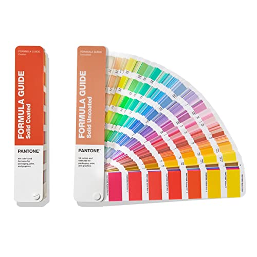 Pantone Gp1601B Formula Guide Coated & Uncoated - Mazzette Compatte Per Formulazioni Di Colore In Una Disposizione Cromatica Dei Colori