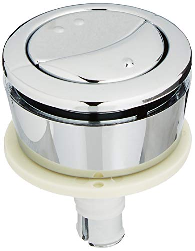 Wirquin 19008001 Jollyflush 19008001-Pulsante Cromato Per Wc A Doppio Filo, Multicolore