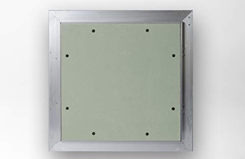 Akifix Namcp04033Q Botola D'Ispezione In Cartongesso Con Telaio In Alluminio – Lastra 15 Mm – Misura Standard – 40 X 40 Cm