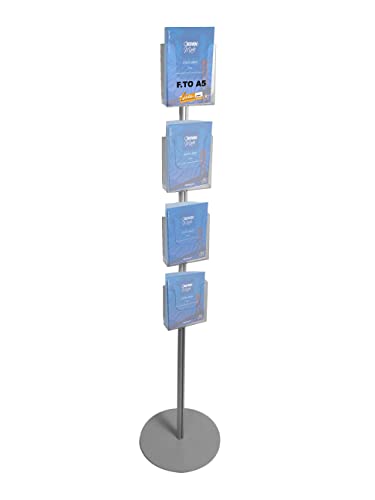 Espositore Da Pavimento Porta Depliant Locandine Brochure Formato A5 Easy002