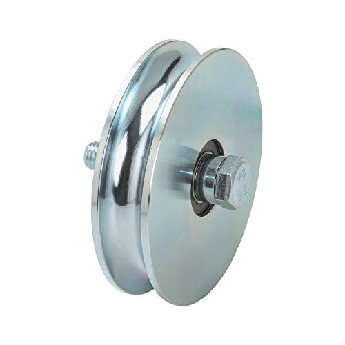 Combi 405 Ruota Per Cancelli Scorrevoli Ruote 2 Cuscineti Gola Tonda-140 Tub.50