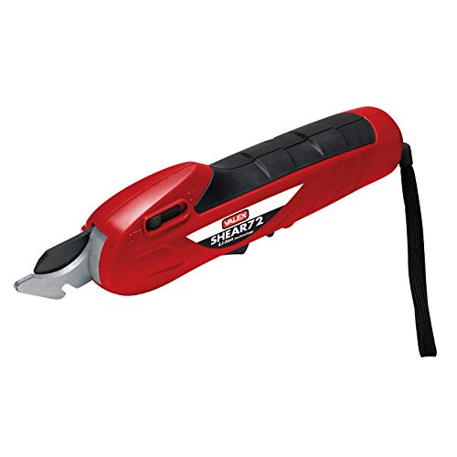 Valex 1490052 Shear 72, Forbice Da Potatura A Batteria, Rosso