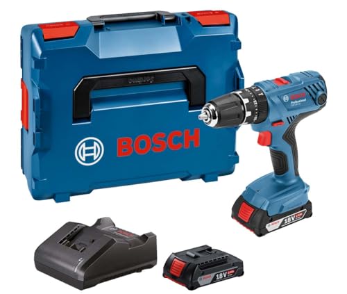 Bosch 06019H1109 - Trapano Avvitatore A Percussione Gsb 18V-21 2Ah