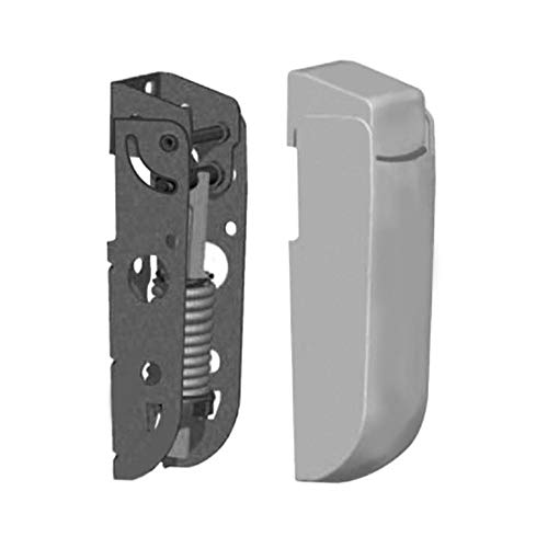 Set Di 2 Cerniere Per Celle Frigorifere Orizzontali, Realizzata In Acciaio Zincato, Con Molla De 4,5Mm