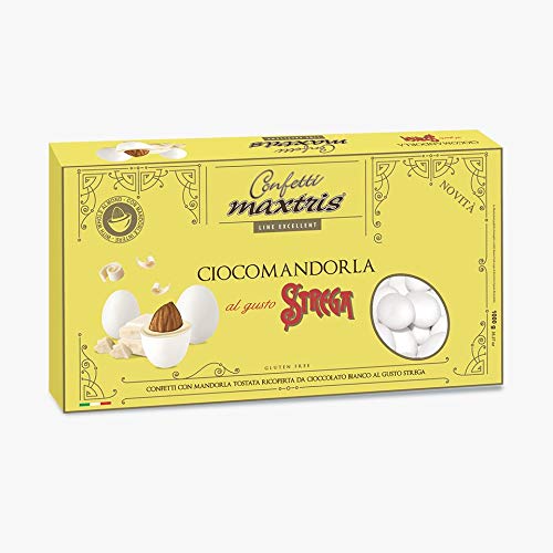 Confetti Maxtris 1 Kg Gusto Liquore Strega Colore Bianco