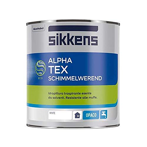 Sikkens Acquerello, Alpha Tex Schimmelwerend Sf - Bianco Bianco Lt. 10, 3119988031