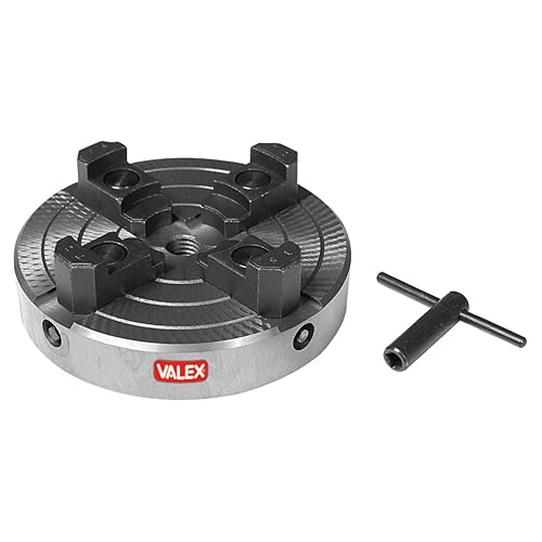 Valex Mandrino A 4 Griffe Indipendenti E Reversibili, M18 X 2.5 Attacco, 45Mm-155Mm Apertura