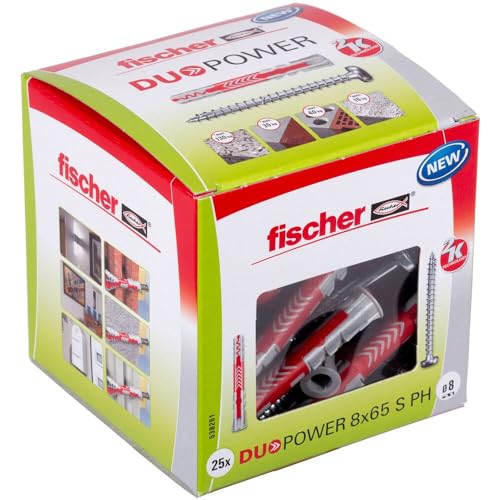 Fischer, Duopower, Tassello Universale Con Vite, 538261