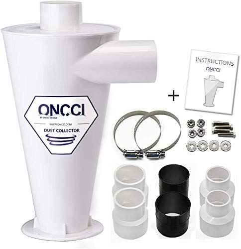 Oncci Professionale Filtro Separatore Cyclone Dust Collector Estrattore/Separatore Di Sacchetti/Separatore Di Aspirazione Per Aspirapolvere Con Set Di