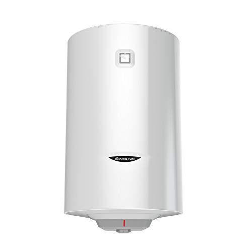 Ariston Scaldacqua Elettrico Murale Termoelettrico 80 Lt Ad Accumulo Pro1 R Attacco Sinistra Verticale, Bianco