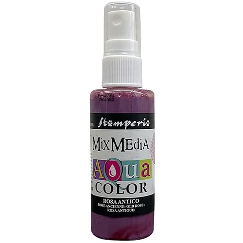 Aquacolor Rosa Antico By Stamperia Kaq008