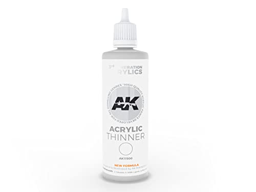 Ak11500 | Ak Interactive Ausiliari: Acrylic Thinner 100 Ml 3Rd Generation