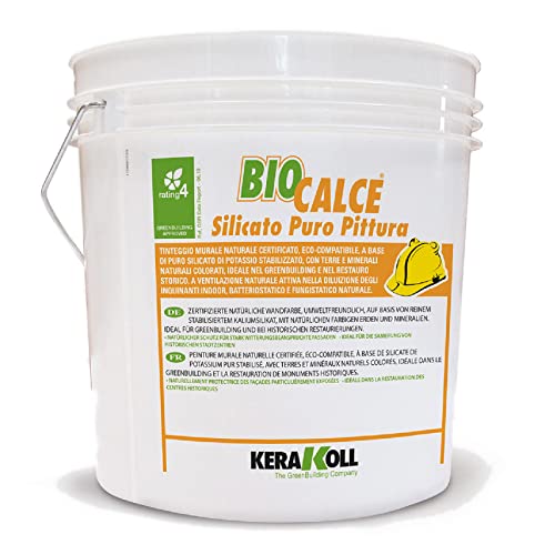Biocalce Silicato Puro Pittura Kerakoll Bianco 14 Lt