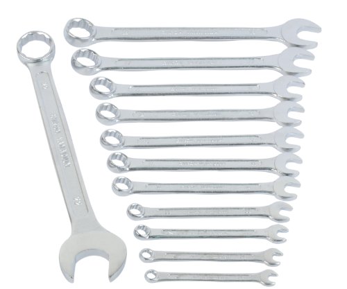 Mannesmann - M 130-12 – Set Chiavi Ad Anello E Chiavi Inglesi, 12 Pz., 6-22 Mm, Cv