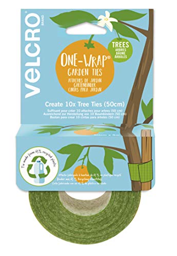 Velcro Vel-30070-Weu 10 Fascette Per Alberi Da 1 Avvolto/5 Cm X 5 M, Verde, 50Mm X 5.4M