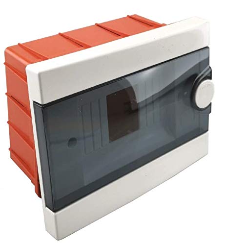 Quadro Elettrico Centralino 2-6 Moduli Din Box Da Superficie O Incasso Scatola Ip40 Interruttori Magnetotermici (Incasso)