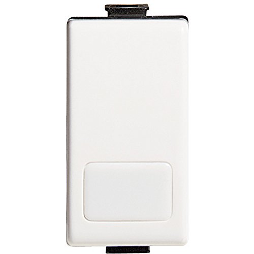 Bticino Am5003L Serie Civile Matix Deviatore 1 Polo 16 Ampere Illuminabile Con Led Bticino Ln4742V230 (A 230 Volt) Oppure Ln4742V12 (A 12 Volt)