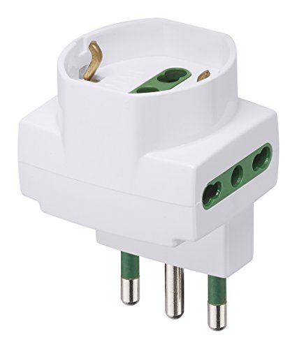 Vimar Ri.00314.B Adattatore Multiplo, Bianco