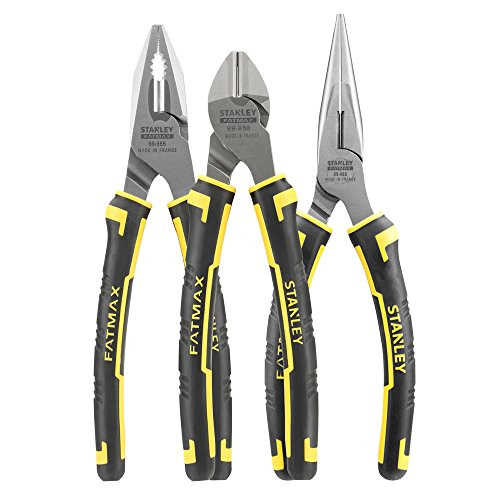 Stanley 4-84-488 - Juego 3 Alicates Fatmax