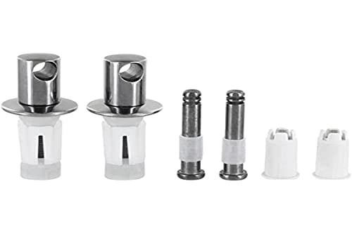 Ideal Standard Ceramica Dolomite J1205Bj Set Cerniere Per Sedile, Cromo