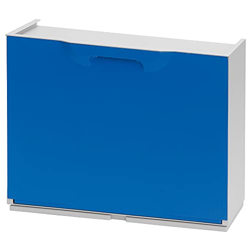 Art Plast U50/1B Scarpiera In Plastica, Blu/Bianco