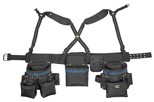 Custom Leathercraft 2617 28-Pocket Framing Master Tool Belt,