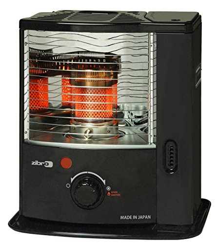 Zibro Rs-122, Stufa A Combustibile Meccanica Portatile, Eccellenza Giapponese, Riscalda Fino A 32 Metri Quadrati, Nessuna Installazione Necessaria, Po