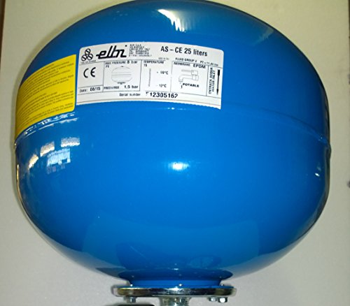 Elbi A002J27 Autocl.Membrana As-25 Ce Singolo Litri 24, Blu/Rosso/Bianco