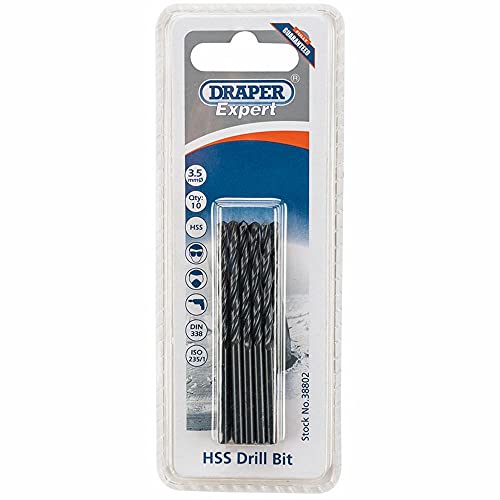 Draper H29Mc Expert Hss, 10 Punte Da Trapano, Blu, H29Mc