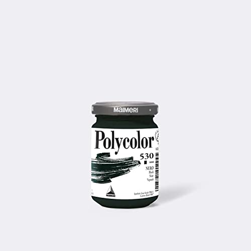 Acrylglas Maimeri Polycolor 1220530, Schwarz, 140 Ml