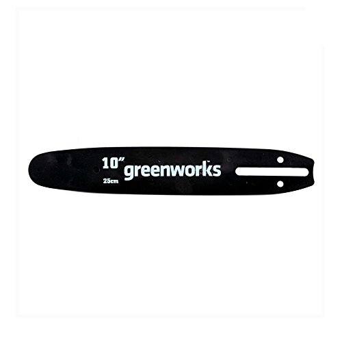 Greenworks,Sciabola Di Ricambio Greenworks Per Motosega, Barra Da 25 Cm Adatta Per Motoseghe Della Serie Greenworks 24 V