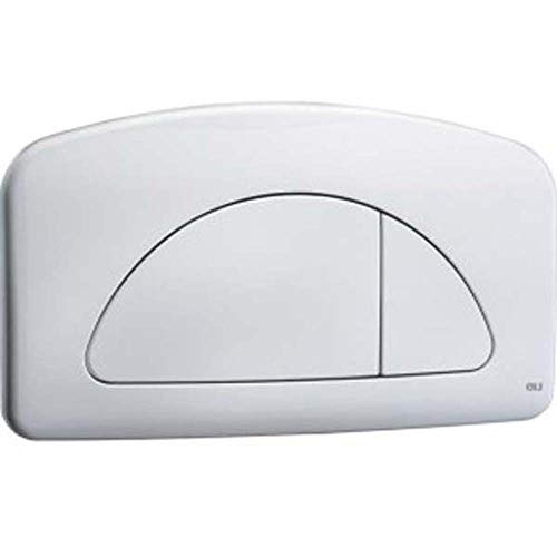 Placca Dual Per Cassette Diamante E Giada Oliver Bianca