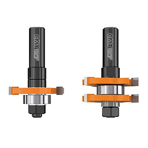 Cmt 900.626.11 Set 2 Frese Incastri Tenone Hw Z3 S=12 D=47.6X6.35-19 Dx