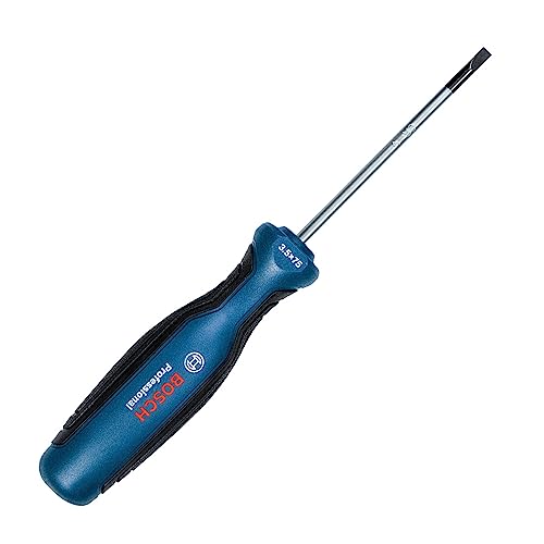 Bosch Professional 1600A01Tf8 Cacciavite A Taglio, Blu, Sl3.5 X 75 Mm