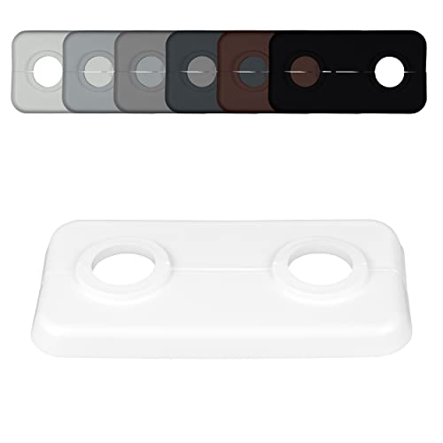 3 Pezzi Rosette Doppie Per Termosifone, Diversi Colori E Dimensionicopri Termosifone Bianco, Collari Per Tubi, Rosetta Termosifone, Copritermosifone,