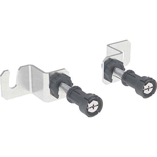 Geberit - Set Di Ancoraggio Da Parete Per Montaggio Singolo, Per Telaio Geberit Duofix Per Wc Sospeso, Con Cisterna Da Incasso Sigma 8 Cm (2 Pz.) (111