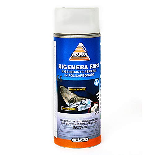 Rigenera Fari Auto Spray 400 Ml Rinnova Fanali Ravvivante Per Fari Protettivo