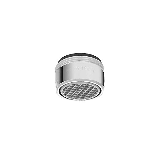 Idro Bric B0088 Ml8 Aeroflux In Ottone, Filettatura 22/24 M Con Limitatore 8 Litri/Min