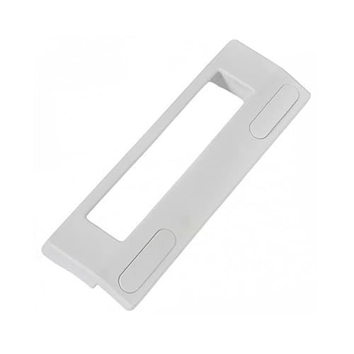 Cg94 - Maniglia Per Frigorifero Universale Bianca | In Plastica Di Alta Qualità, Durevole | Adatta Per Attacchi Da 120-175 Mm, Bianca, Plastica
